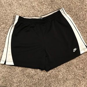 Black Nike Work Out Shorts